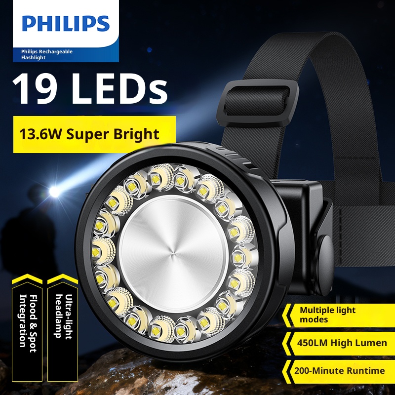 Outdoor Adventure Trips - Светодиодная фара Philips, 19 ламповых бусин,