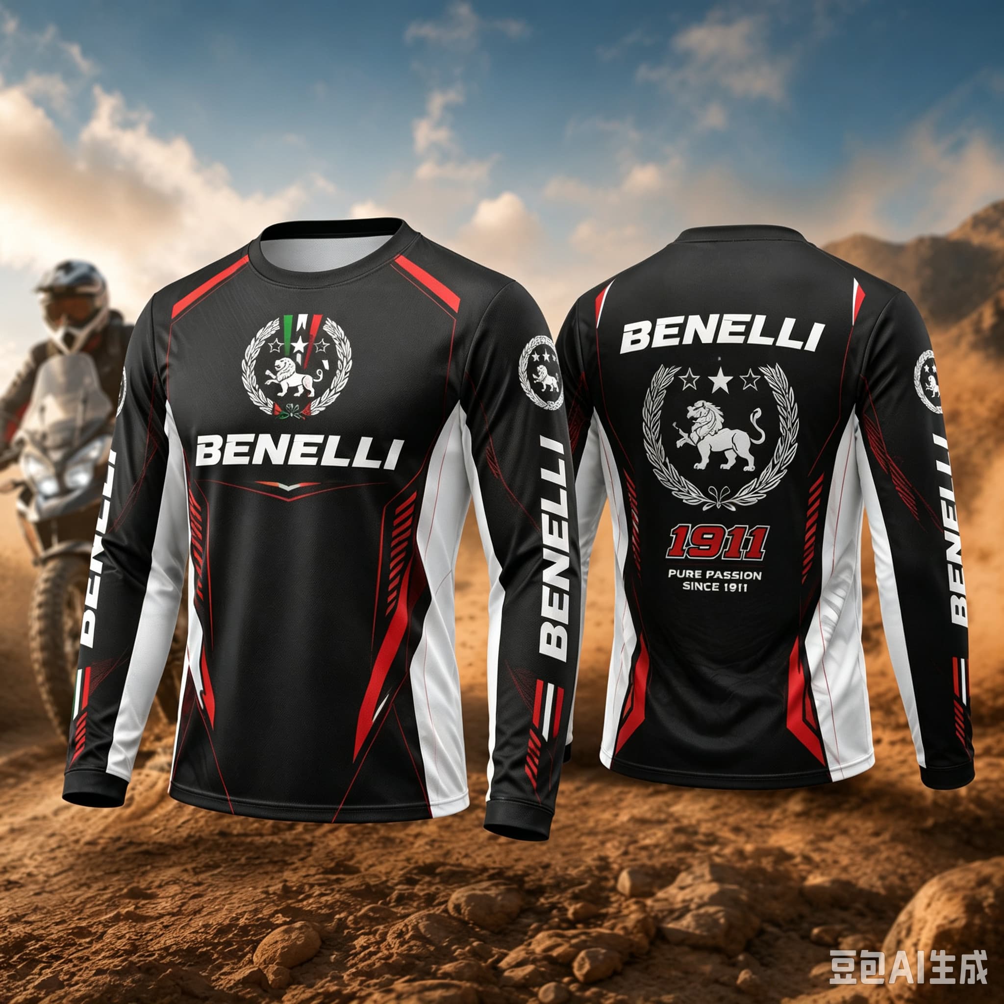 Outdoor Adventure Outfit - Новая футболка Benelli Rider 2027 с